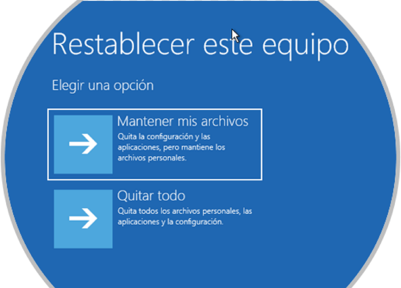 Como Recuperar Archivos Despues De Restaurar Windows 10 8 7 De Fabrica