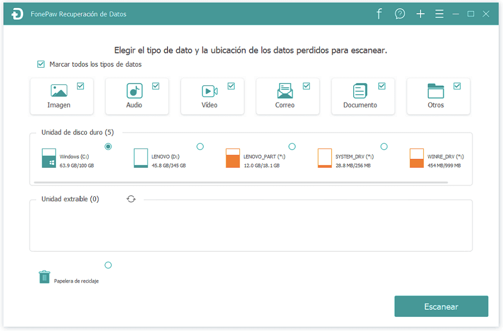 ejecutar el programa