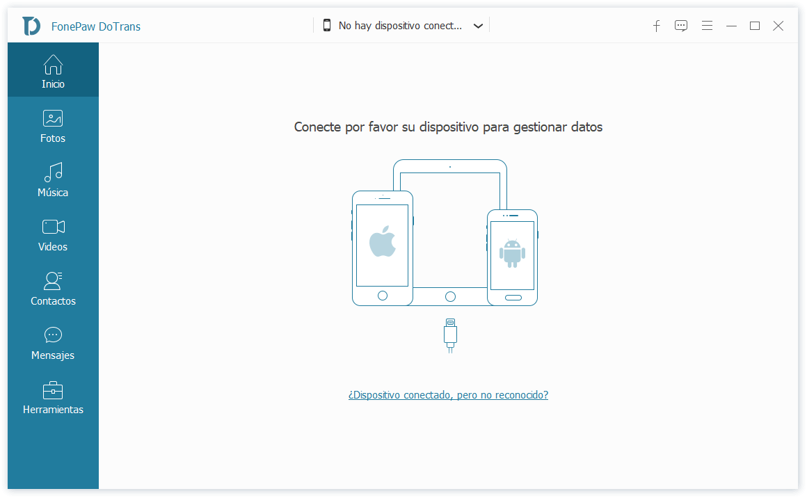 Conectar dispositivo iOS
