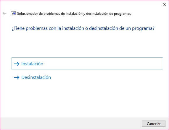 problema con instalación y desinstalación de programas