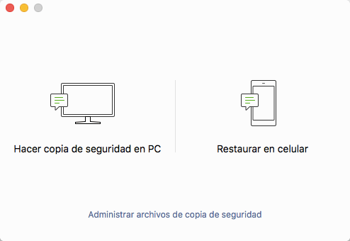 hacer copia de seguridad de chats de WeChat en PC