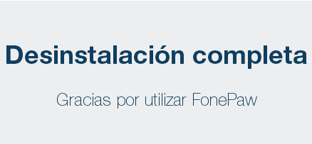 finalizar desinstalar recuperación de sistema iOS