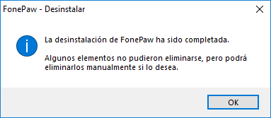 buscar la desinstalación de recuperación de sistema iOS