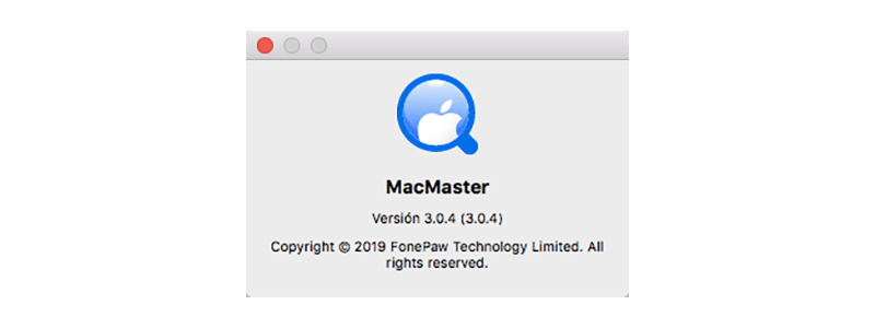 acerca de FonePaw MacMaster