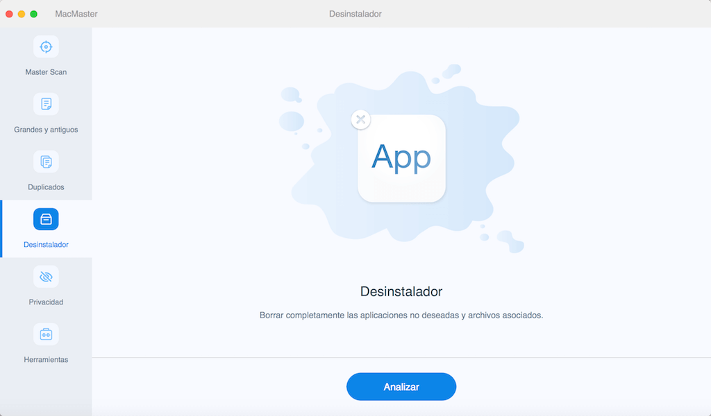 Desinstalar completamente aplicaciones en Mac