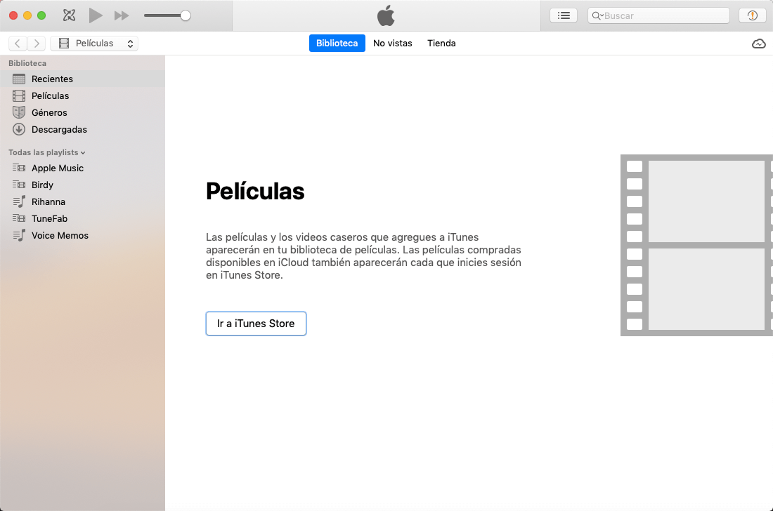 eliminar vídeo de iTunes Mac