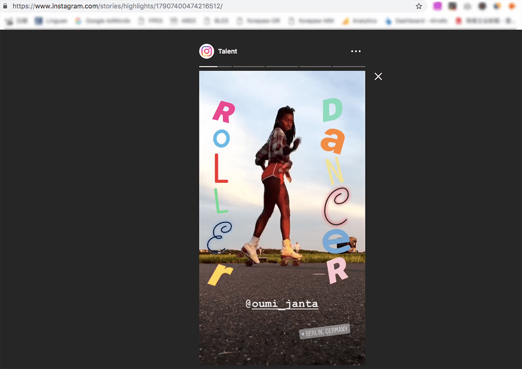 copiar url de vídeo de Instagram