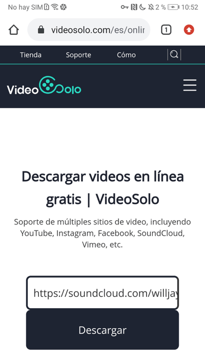 descargar música de SoundCloud en Android