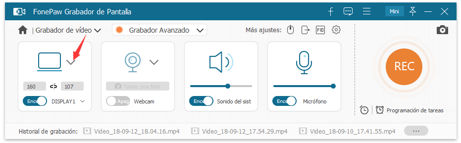 configurar el modo de ventana bloqueada