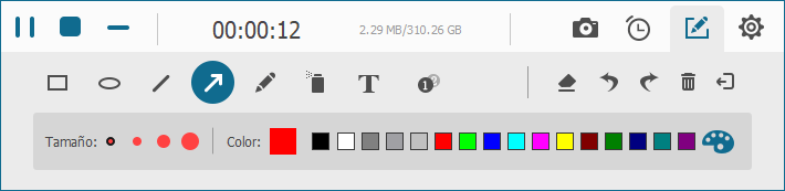 abrir el panel de anotaciones