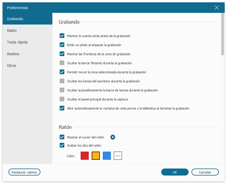 configurar el sistema