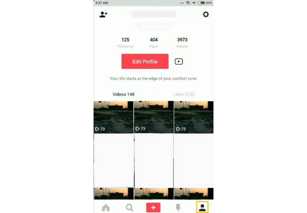 verificar videos subidos a Tik Tok