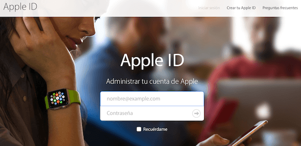 Administrar Apple ID