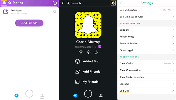 No me funciona Snapchat