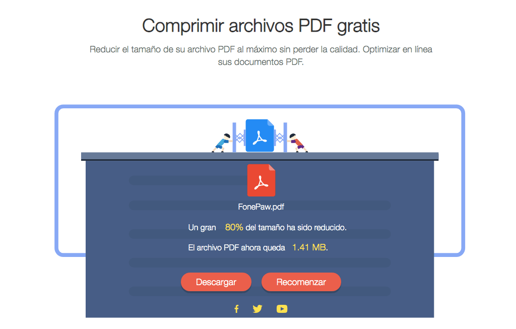 comprimir archivo PDF